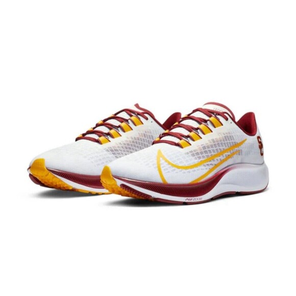 Nike Air Zoom Pegasus 37 USC Trojans PE Southern Cal CZ5396 100 Mens Size 11.5 main image 4